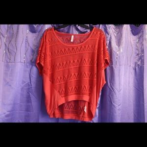 Coral Xhilaration Shirt XL